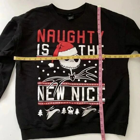Naughty Is The New Nice - Nightmare Before Christmas Sweater - Picture 4 of 6